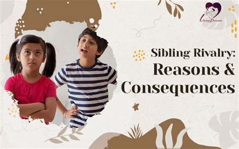 consequences of sibling rivalry.